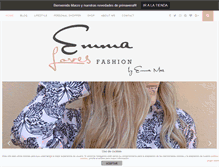 Tablet Screenshot of emmalovesfashion.com